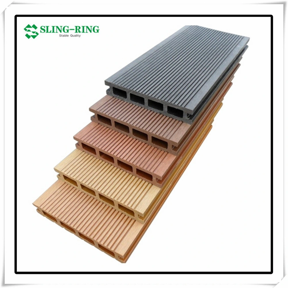 Solid Outdoor Marina WPC Decking in China/Wood Plastic Composite