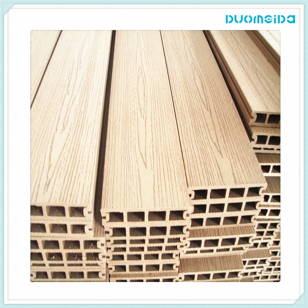 Solid 3D Grain WPC Wood Plastic Composite Decking