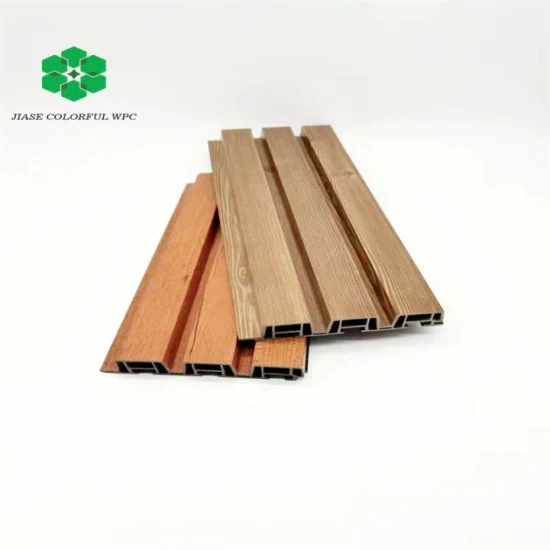 Wandverkleidung aus massivem Coextrusions-Holz-Kunststoff-Verbundwerkstoff, WPC-Wandpaneel der zweiten Generation